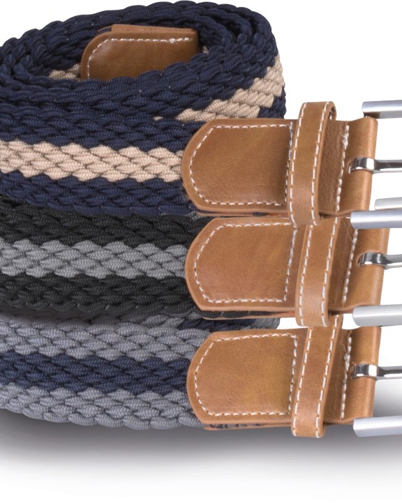 K-UP Elastischer Flechtgürtel Accessoire personalisierbar