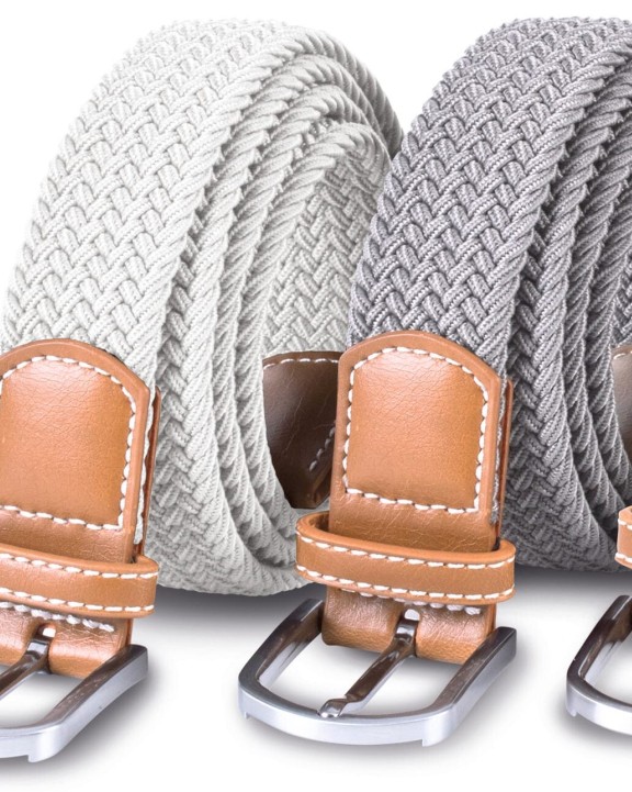 K-UP Elastischer Flechtgürtel Accessoire personalisierbar