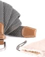 K-UP Elastischer Flechtgürtel Accessoire personalisierbar
