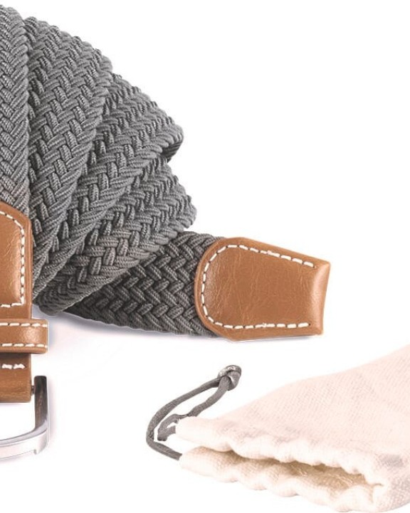 K-UP Elastischer Flechtgürtel Accessoire personalisierbar