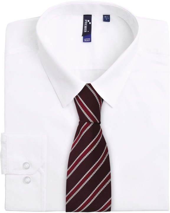 PREMIER Waffle stripe tie Bandana, Schal, Krawatte personalisierbar