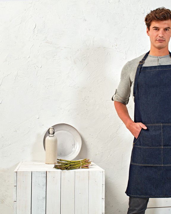 Tablier personnalisable PREMIER Tablier à bavette "Denim"