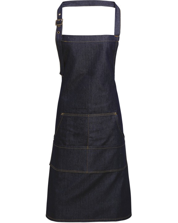 PREMIER Denim-Latzschürze Schürze personalisierbar