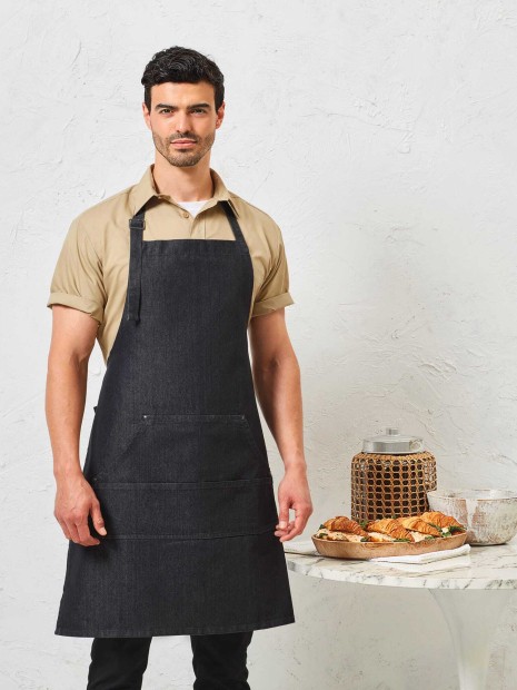 Tabliers à personnaliser PREMIER Tablier à bavette "Denim" 