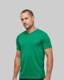 T-shirt personnalisable PROACT T-shirt de sport manches courtes col v homme