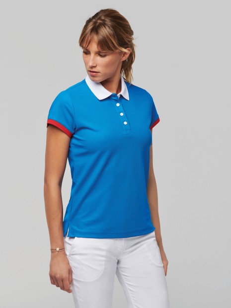 Polos à personnaliser PROACT Polo piqué performance femme 
