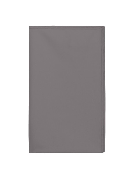 PROACT Serviette de sport microfibre - 50 x 100 cm gris tempete personnalisable