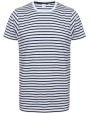T-shirt SKINNIFIT Unisex Striped T-shirt voor bedrukking &amp; borduring