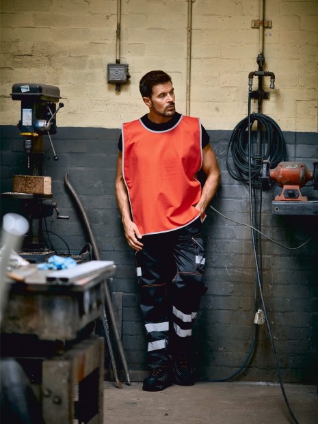 Gilets de sécurité à personnaliser YOKO Chasuble à bordure réfléchissante 