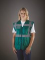 Gilets de sécurité à personnaliser YOKO Gilet multifonction haute visibilité 
