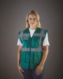 YOKO Hi-Vis Executive Waistcoat Warnweste personalisierbar