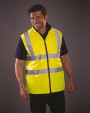 Veste personnalisable YOKO Bodywarmer réversible haute visibilité