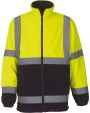 Laine polaire personnalisable YOKO Veste polaire haute visibilité
