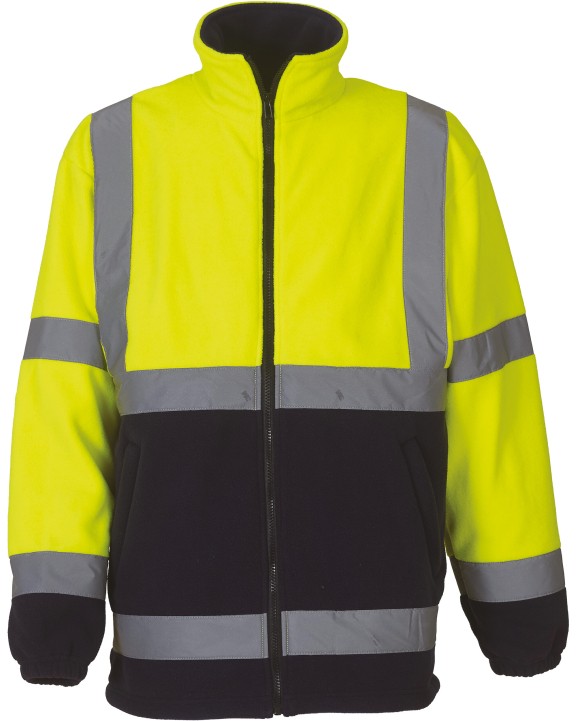 Laine polaire personnalisable YOKO Veste polaire haute visibilité