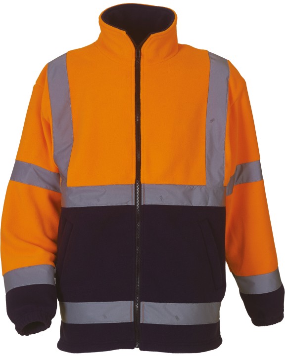 Laine polaire personnalisable YOKO Veste polaire haute visibilité