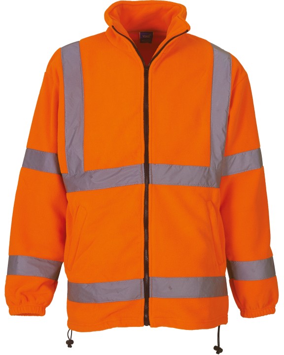 Polar Fleece YOKO Zware fleece veiligheidsjas voor bedrukking &amp; borduring