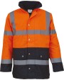 YOKO Hi-Vis Contrast Jacket Jacke personalisierbar