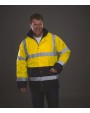 YOKO Hi-Vis Contrast Jacket Jacke personalisierbar
