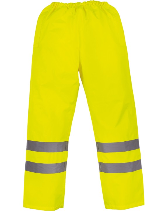 YOKO Hi-Vis Waterproof Over Trousers Hose personalisierbar