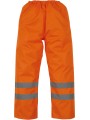 YOKO Surpantalon haute visibilité imperméable HI VIS ORANGE personnalisable