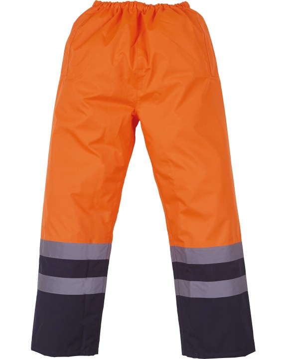 Pantalon personnalisable YOKO Surpantalon haute visibilité imperméable