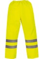 YOKO Surpantalon haute visibilité imperméable HI-VIS JAUNE personnalisable
