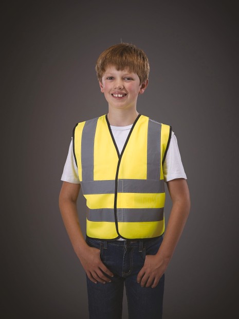 Gilets de sécurité à personnaliser YOKO Gilet haute visibilité enfant 