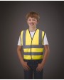 YOKO Kids' Hi-Vis Waistcoat Warnweste personalisierbar