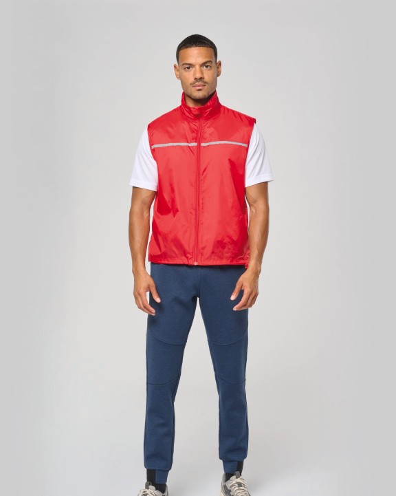 Veste personnalisable PROACT Runner - gilet d'entraînement dos filet unisexe
