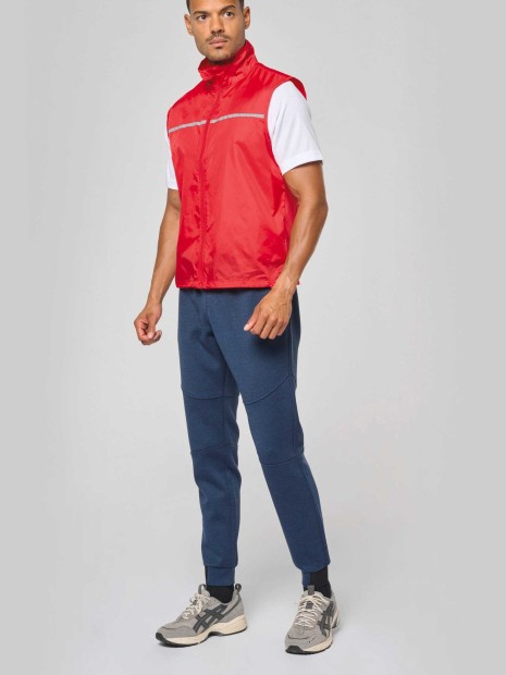 Vestes à personnaliser PROACT Runner - gilet d'entraînement dos filet unisexe 
