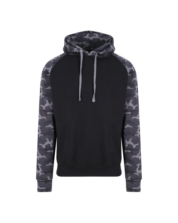Sweater AWDIS BASEBALL HOODIE voor bedrukking &amp; borduring