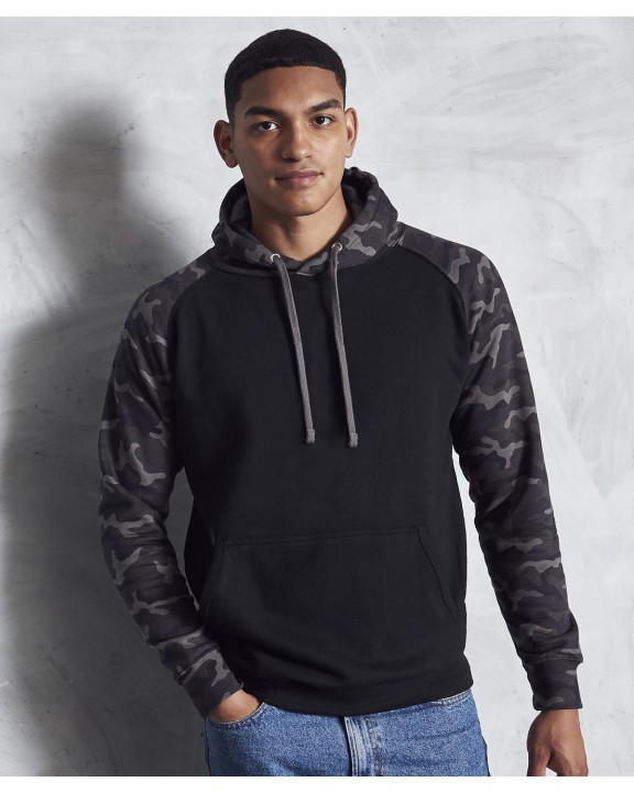 Sweater AWDIS BASEBALL HOODIE voor bedrukking &amp; borduring