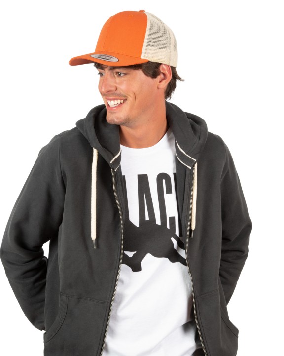 Casquette personnalisable K-UP Casquette Trucker modèle rétro - 6 panneaux