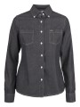 JAMES-HARVEST Jupiter 
Chemise Femmes Black Denim personnalisable
