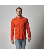 COTTOVER Pique Long Sleeve Man Poloshirt personalisierbar