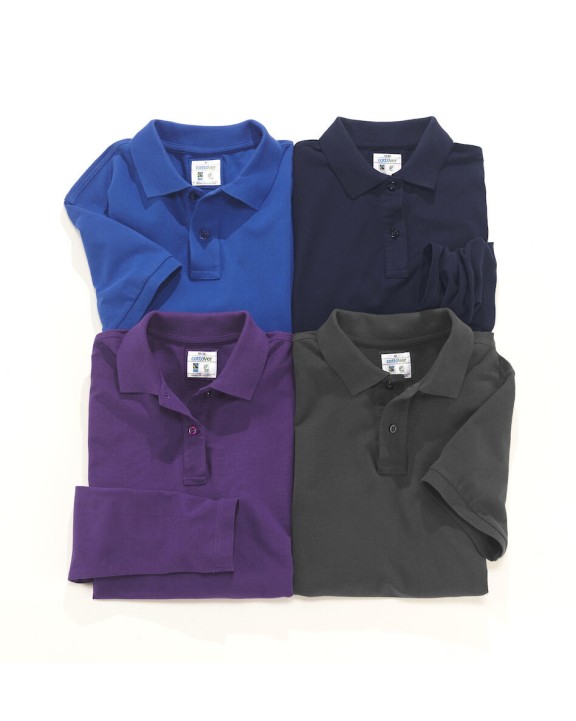 Polo personnalisable COTTOVER POLO PIQUE MANCHES LONGUES FEMME - CERTIFIÉ GOTS