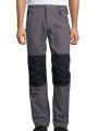 Pantalons à personnaliser SOL'S Metal Pro gris foncé/noir