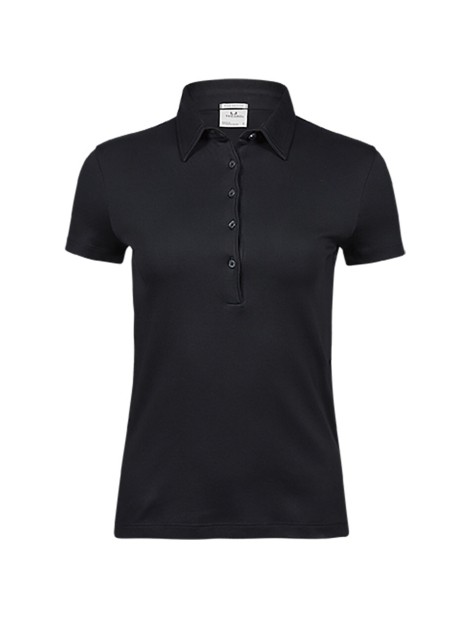 TEE JAYS LADIES PIMA COTTON POLO noir personnalisable