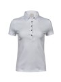 TEE JAYS LADIES PIMA COTTON POLO blanc personnalisable