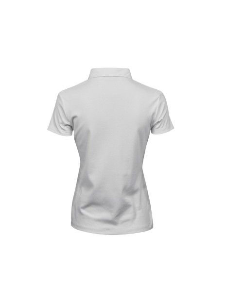 TEE JAYS LADIES PIMA COTTON POLO blanc personnalisable