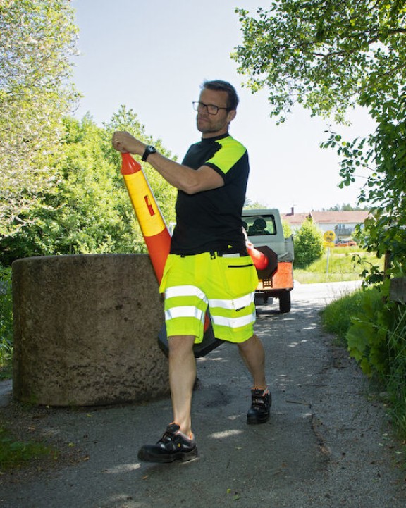 T-shirt personnalisable PROJOB 2019 T-SHIRT BANDES FLUO