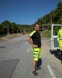 T-shirt PROJOB 2019 T-SHIRT MET FLUO INZETSTUKKEN voor bedrukking &amp; borduring