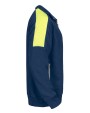 Sweat-shirt personnalisable PROJOB 2123 SWEATSHIRT FULL ZIP BANDES FLUO