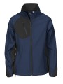 PROJOB 2423 SOFTSHELL PRIO FEMME BICOLORE bleu marine personnalisable