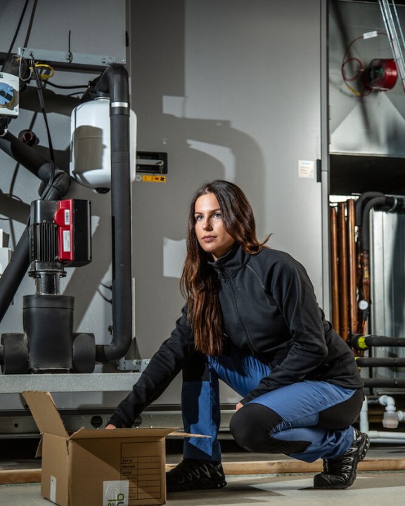 Broek PROJOB 2521 DAMES STRETCHBROEK ZONDER KNIEZAKKEN voor bedrukking &amp; borduring