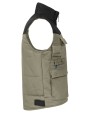 Veste personnalisable PROJOB 2806 VESTE SANS MANCHE DOUBLEE MULTIPOCHES EPAULES CONTRASTEES
