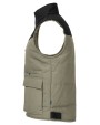 Veste personnalisable PROJOB 2806 VESTE SANS MANCHE DOUBLEE MULTIPOCHES EPAULES CONTRASTEES