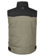 Veste personnalisable PROJOB 2806 VESTE SANS MANCHE DOUBLEE MULTIPOCHES EPAULES CONTRASTEES