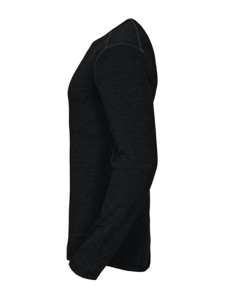 PROJOB 3106 SOUS VETEMENT THERMO REGULATEUR MERINOS noir personnalisable