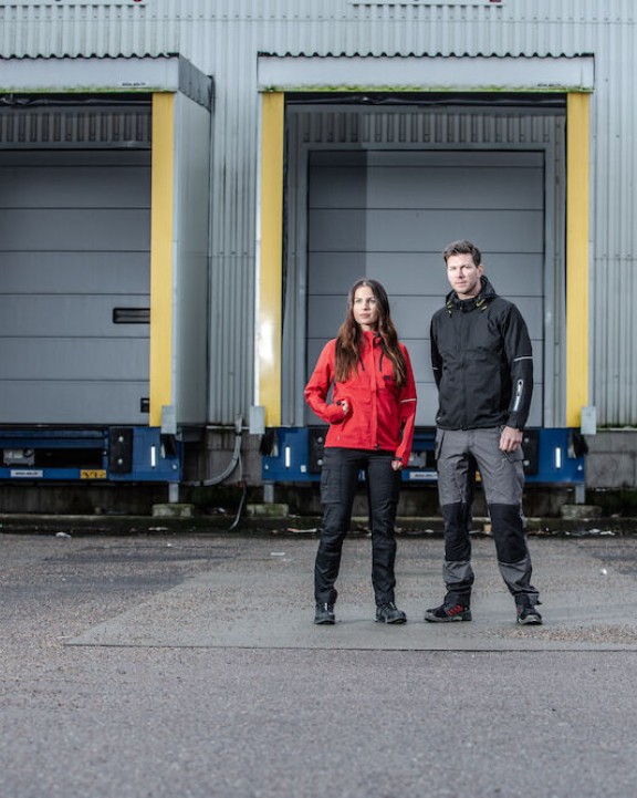 Broek PROJOB 3520 STRETCHBROEK MET AFNEEMBARE SPIJKERZAKKEN voor bedrukking &amp; borduring